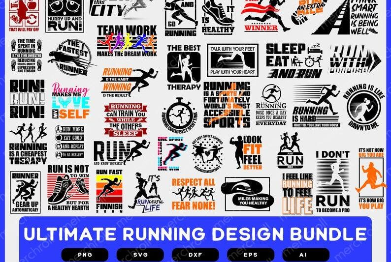 Running svg | running shirts | running svg design| running sayings | running qoute | Ultimate Running SVG | Running svg bundle