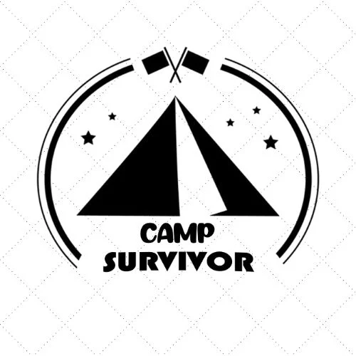 Camp Survivor SVG PNG EPS DXF AI Download