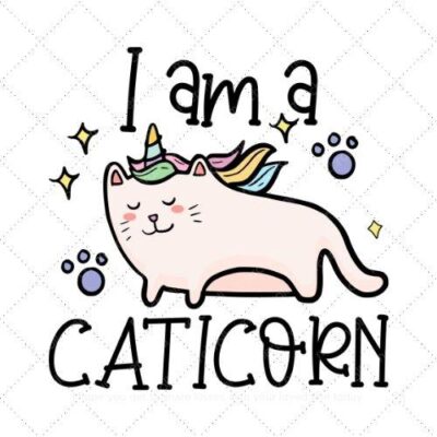 I am a caticorn SVG PNG EPS AI DXF Download