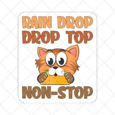 Rain drop drop top non stop SVG PNG EPS AI DXF Download