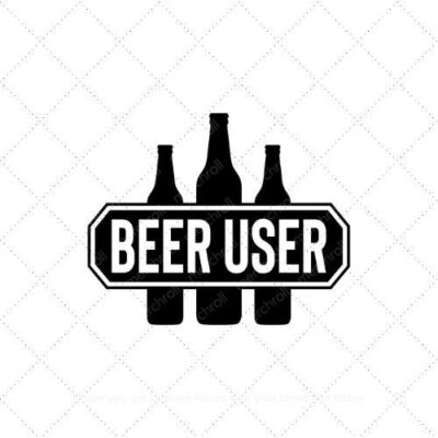 Beer user SVG PNG EPS AI DXF Download