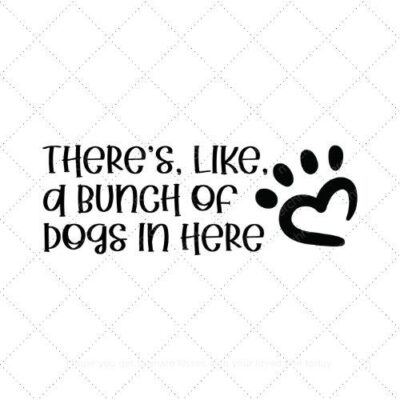 There's like a bunch of dogs in here SVG PNG EPS AI DXF Download