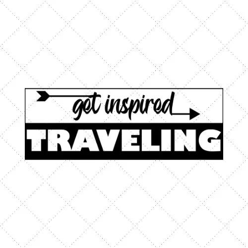 Get Inspired Travelling SVG PNG EPS DXF AI Download
