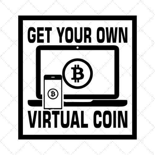 Get Your Own Virtual Coin SVG PNG EPS DXF AI Download