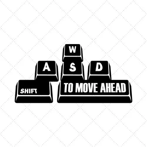 Shift To Move Ahead SVG PNG EPS DXF AI Download