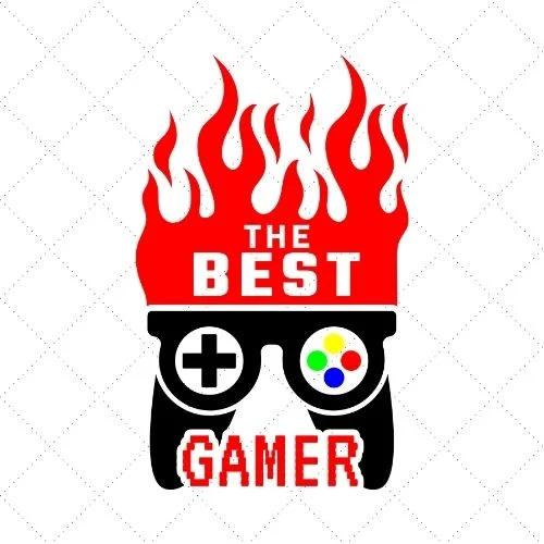The Best Gamer SVG PNG EPS DXF AI Download
