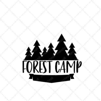 Forest Camp SVG PNG EPS DXF AI Download