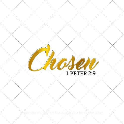 Chosen1 SVG PNG EPS AI DXF Download - Merch Roll