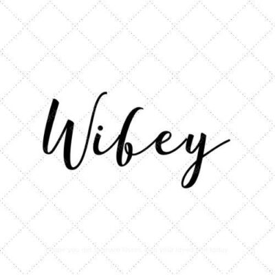 Wifey12 SVG PNG EPS AI DXF Download