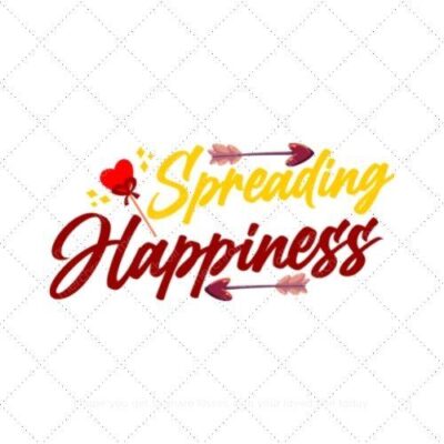 Spreading happiness SVG PNG EPS AI DXF Download