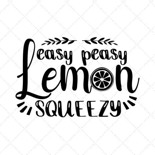 Easy Lemon Squeezy SVG PNG EPS DXF AI Download