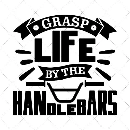 Grasp By The Hundle Bars SVG PNG EPS DXF AI Download