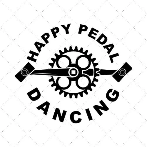 Happy Pedal Dancing SVG PNG EPS DXF AI Download