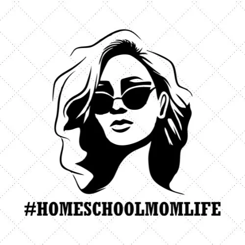 #Homeschoolmomlife SVG PNG EPS DXF AI Download