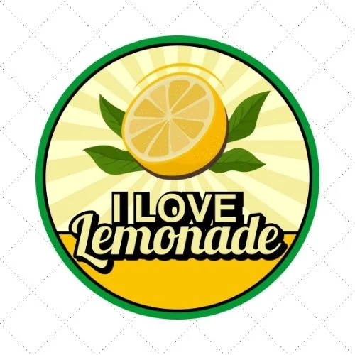 I Love Lemonade SVG PNG EPS DXF AI Download