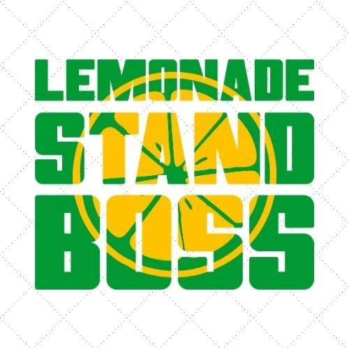 Lemonade Stand Boss SVG PNG EPS DXF AI Download