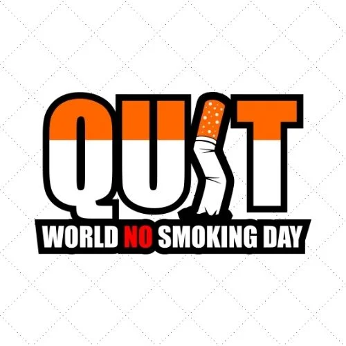 Quit World No Smoking Day SVG PNG EPS DXF AI Download