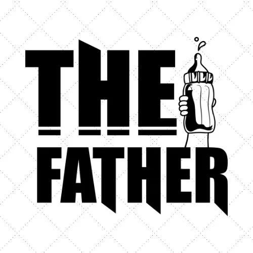 The Father SVG PNG EPS DXF AI Download