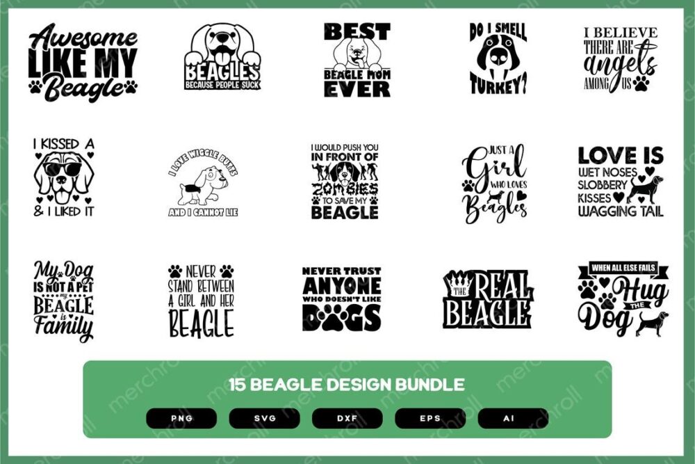Beagle Design Bundle | Beagle Design Shirt | Beagle Mug | Beagle SVG | Beagle PNG | Beagle Gifts | Beagle Mom