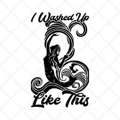 I washed up like this SVG PNG EPS DXF AI Download