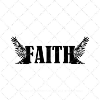 Faith SVG PNG EPS AI DXF Download