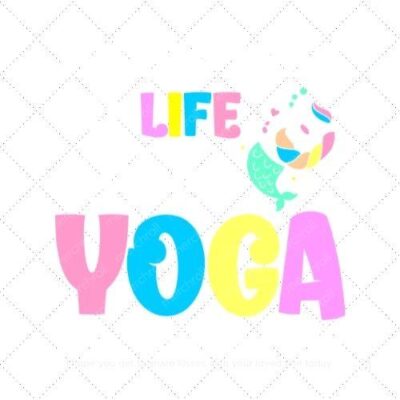 There's more to life than yoga wait no there isn't SVG PNG EPS DXF AI Download