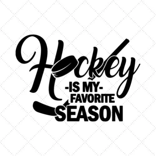 Hockey Mom Is My Favorite Season SVG PNG EPS DXF AI Download