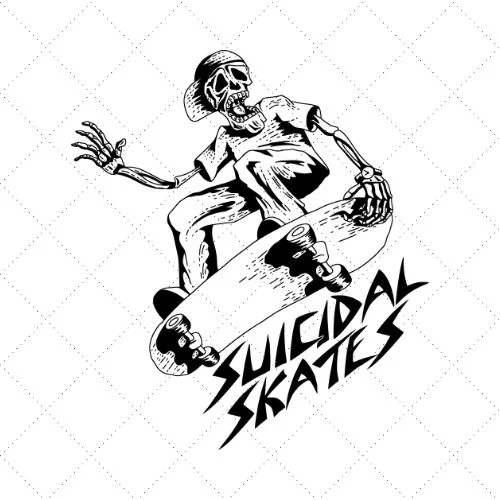 Suicidal Skates SVG PNG EPS DXF AI Download