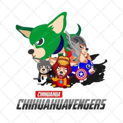 Chihuahuavengers SVG PNG EPS DXF AI Download