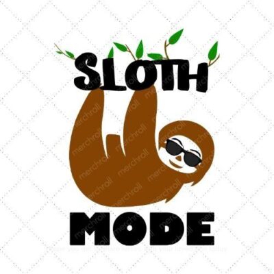Sloth mode SVG PNG EPS DXF AI Download
