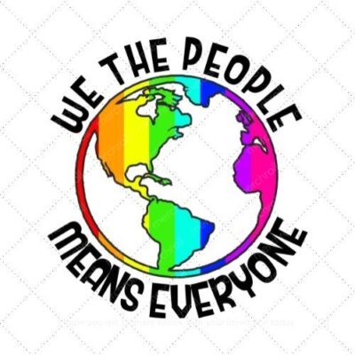 We the people means everyone SVG PNG EPS DXF AI Download
