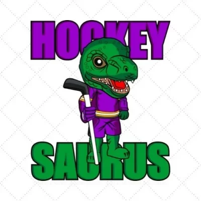 Hockey Saurus SVG PNG EPS DXF AI Download