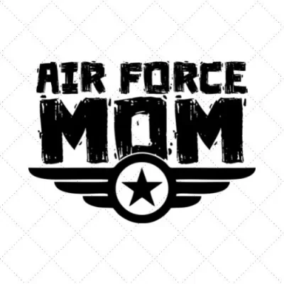 Air Force Mom SVG PNG EPS DXF AI Download