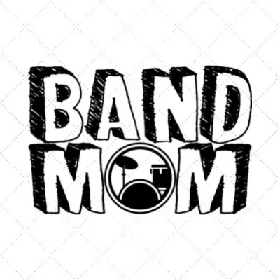 Band Mom SVG PNG EPS DXF AI Download