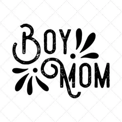 Boy Mom SVG PNG EPS DXF AI Download