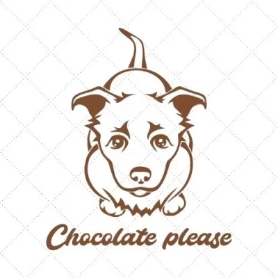 Chocolate Please SVG PNG EPS DXF AI Download