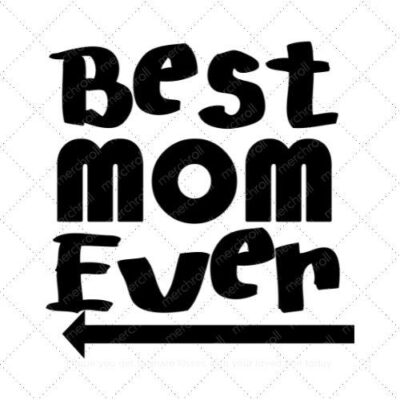 Best Mom Ever Mommy & Son Matching Shirt Design Bundle SVG PNG EPS DXF AI Download