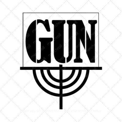 Gun Daddy & Baby Matching Shirt Design SVG PNG EPS DXF AI Download