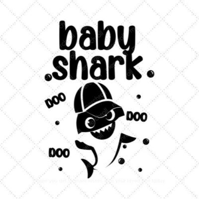 Baby shark Mommy & Baby Matching Shirt Design Bundle SVG PNG EPS DXF AI Download