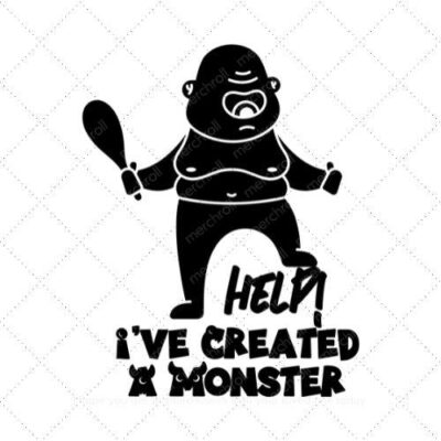 Help! I've created a monster Daddy & Baby Matching Shirt Design SVG PNG EPS DXF AI Download