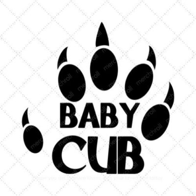 Baby Cub Mommy & Baby Matching Shirt Design Bundle SVG PNG EPS DXF AI Download