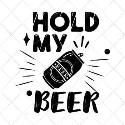 Hold my beer Daddy & Baby Matching Shirt Design SVG PNG EPS DXF AI Download