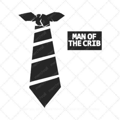 Man Of The Crib Dad & Son Matching Shirt Design Bundle SVG PNG EPS DXF AI Download