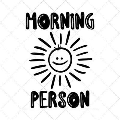 Morning person Mommy and Daughter Matching Shirt Design Bundle SVG PNG EPS DXF AI Download