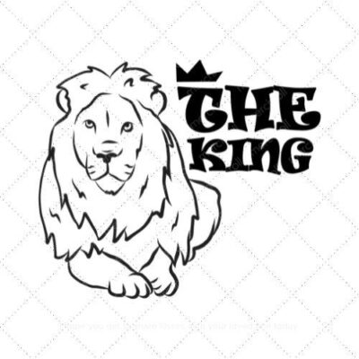 The King Daddy & Baby Matching Shirt Design SVG PNG EPS DXF AI Download