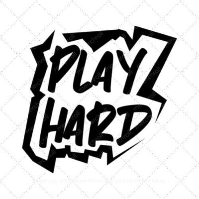 Play Hard Daddy & Baby Matching Shirt Design SVG PNG EPS DXF AI Download