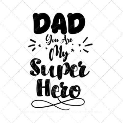 Dad You Are My Super Hero Dad & Son Matching Shirt Design Bundle SVG PNG EPS DXF AI Download