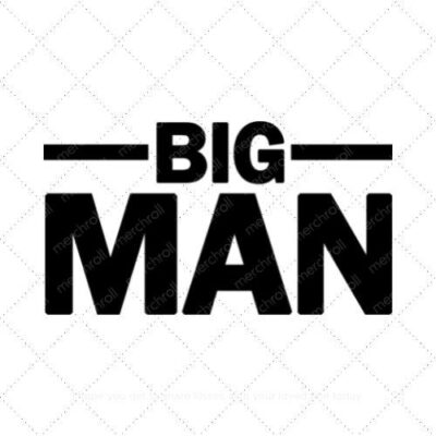 Big Man Daddy & Daughter Matching Shirt Design SVG PNG EPS DXF AI Download