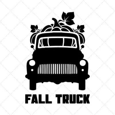 Fall Truck SVG PNG EPS DXF AI Download