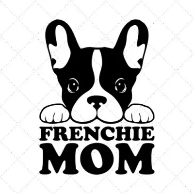 Frenchie Mom SVG PNG EPS DXF AI Download
